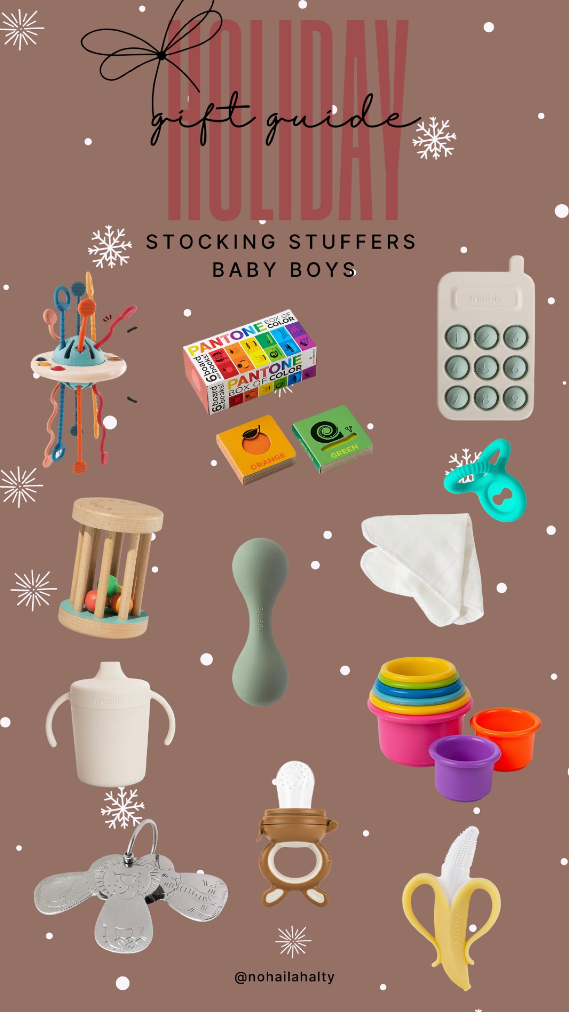2023 Holiday Gift Guide
✨Baby Stocking Stuffers✨

Unlinkable:
LOVEVERY Silicone Triple Teether &amp; Organic Teething Cloth

#LTKGiftGuide #LTKbaby #LTKHoliday