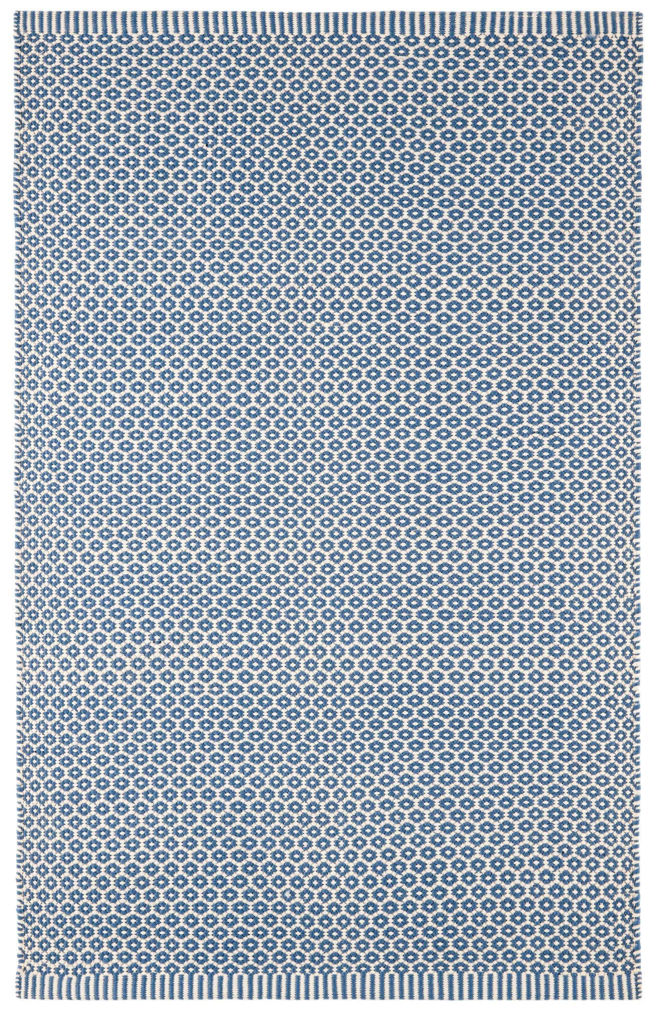 Denim Finn Handwoven Indoor/Outdoor 9' 6" x 13' 6" | Stain-Resistant rug | Rugs USA