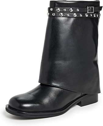 Free People Women's Scorpio Studded Foldover Fashion Boot | Amazon (US)