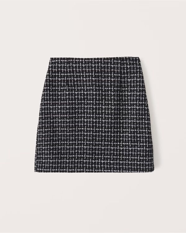 Tweed Mini Skirt | Abercrombie & Fitch (US)