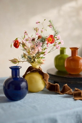Colorful Glass Bud Vase | Anthropologie (US)