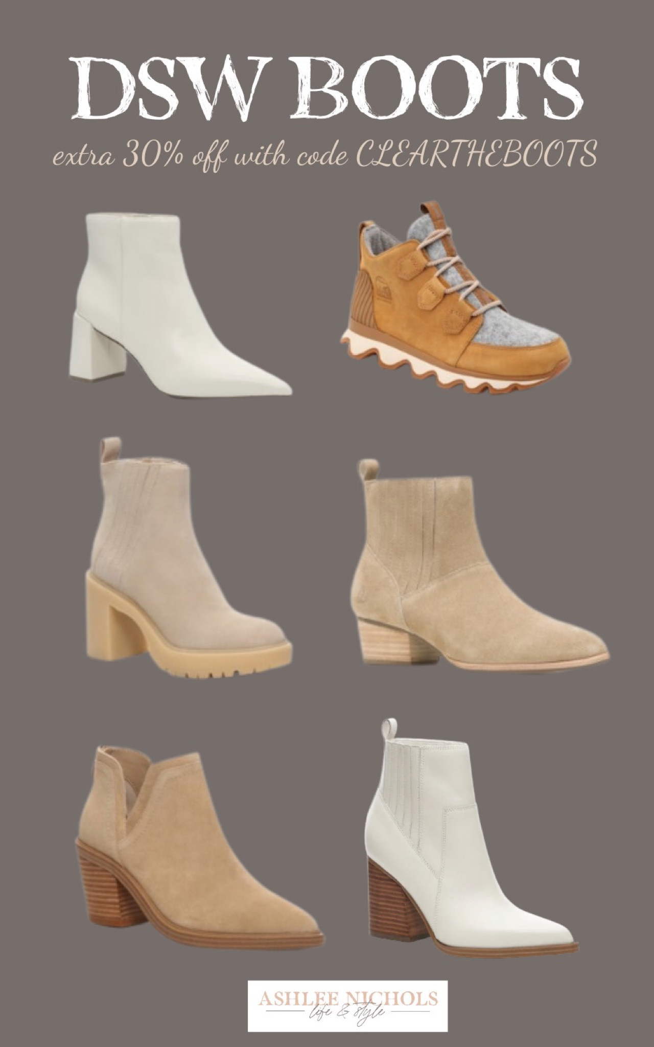 Dsw boots sale
Booties
Winter boots
Heel boots
Western boots