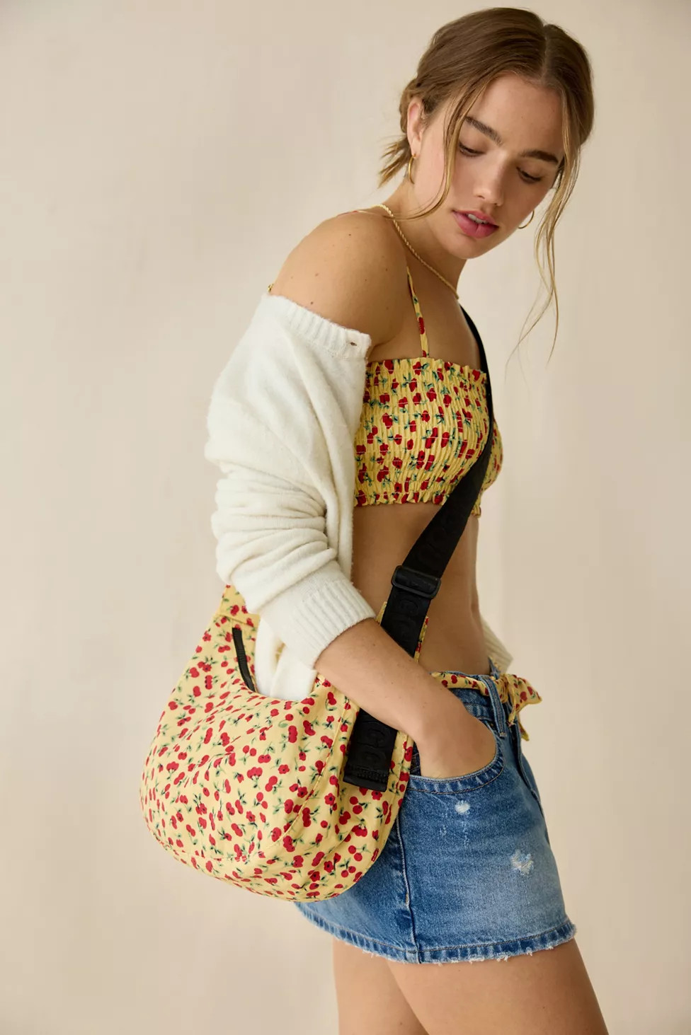 BAGGU Medium Nylon Crescent Bag | Urban Outfitters (US and RoW)