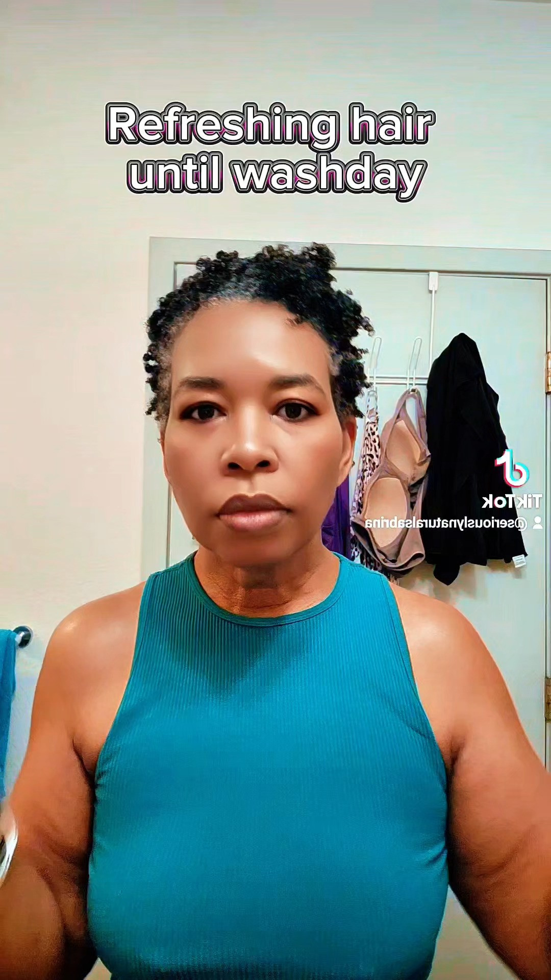 Natural hair refresher routine to stave off washday a few more days.  #naturalhair #washday #winterhair  

 #LTKSeasonal #LTKBeauty