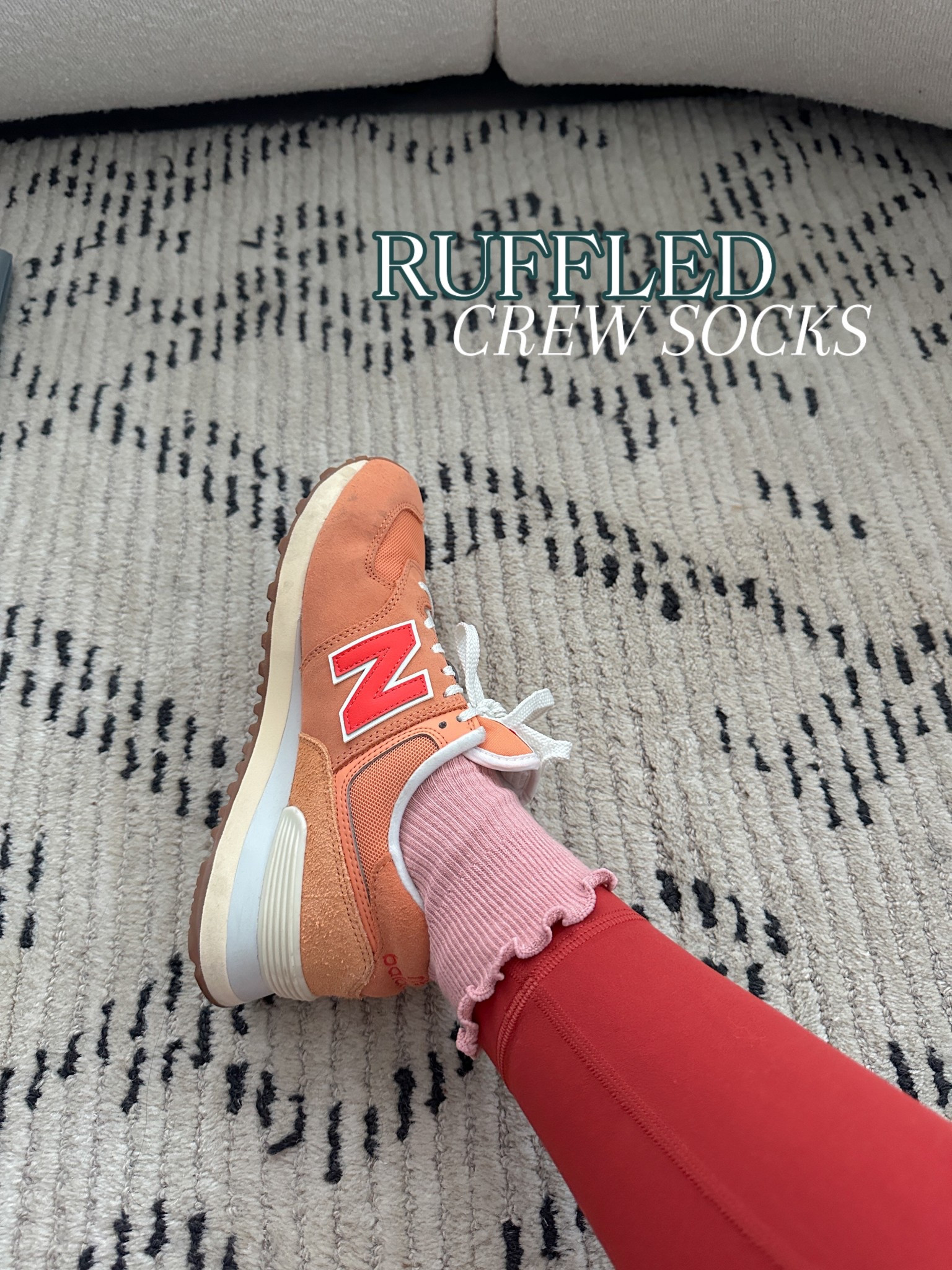 These Ruffled Crew socks are my fav on sneaks!

#LTKStyleTip #LTKFindsUnder50 #LTKSeasonal