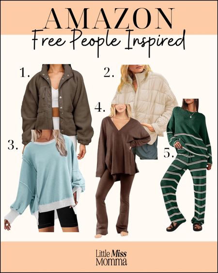 Free people inspired fashion finds from amazon, amazon winter outfit ideas, winter style 

#LTKSeasonal #LTKstyletip