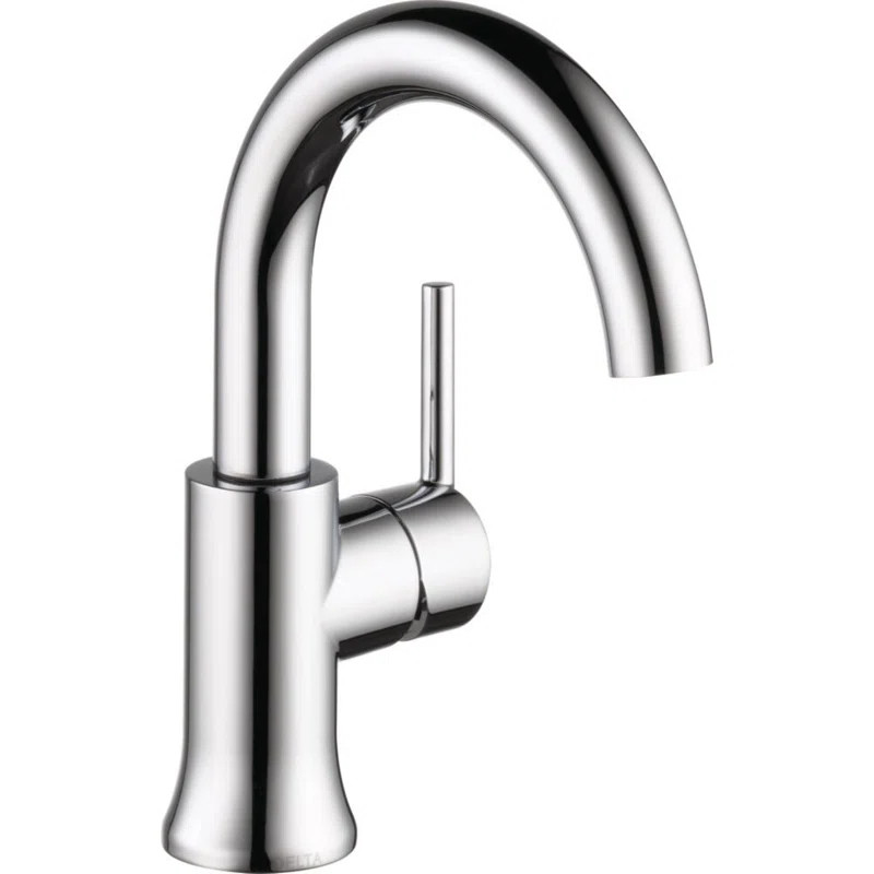 Trinsic Single Hole Bathroom Faucet with Drain Assembly, Single Handle Bathroom Sink Faucet | Wayfair North America
