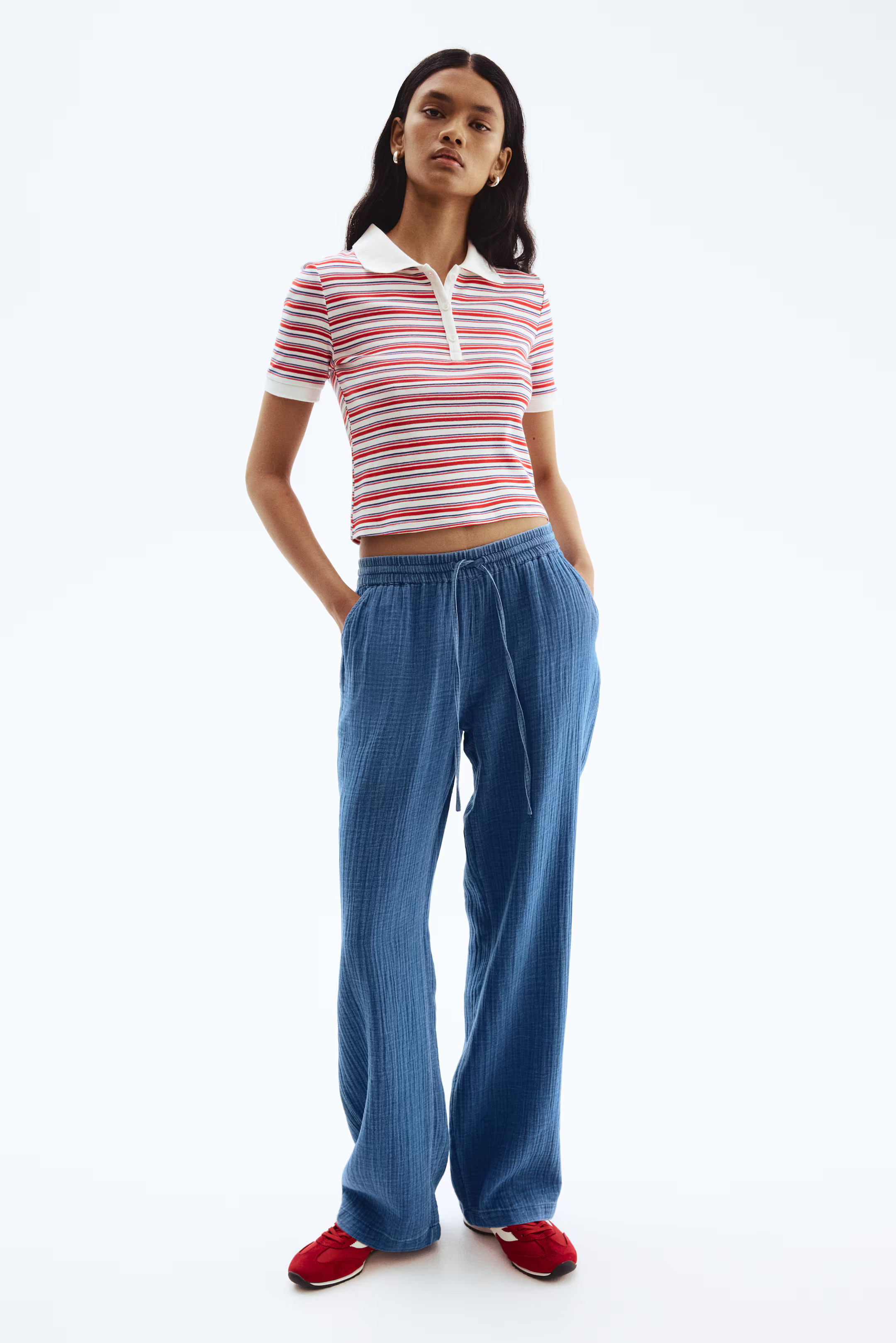 Cotton Muslin Pants | H&M (US + CA)