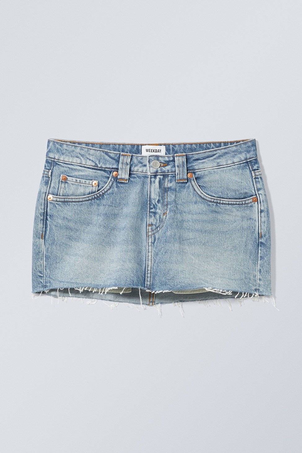Ceinture Denim Mini Skirt | Weekday
