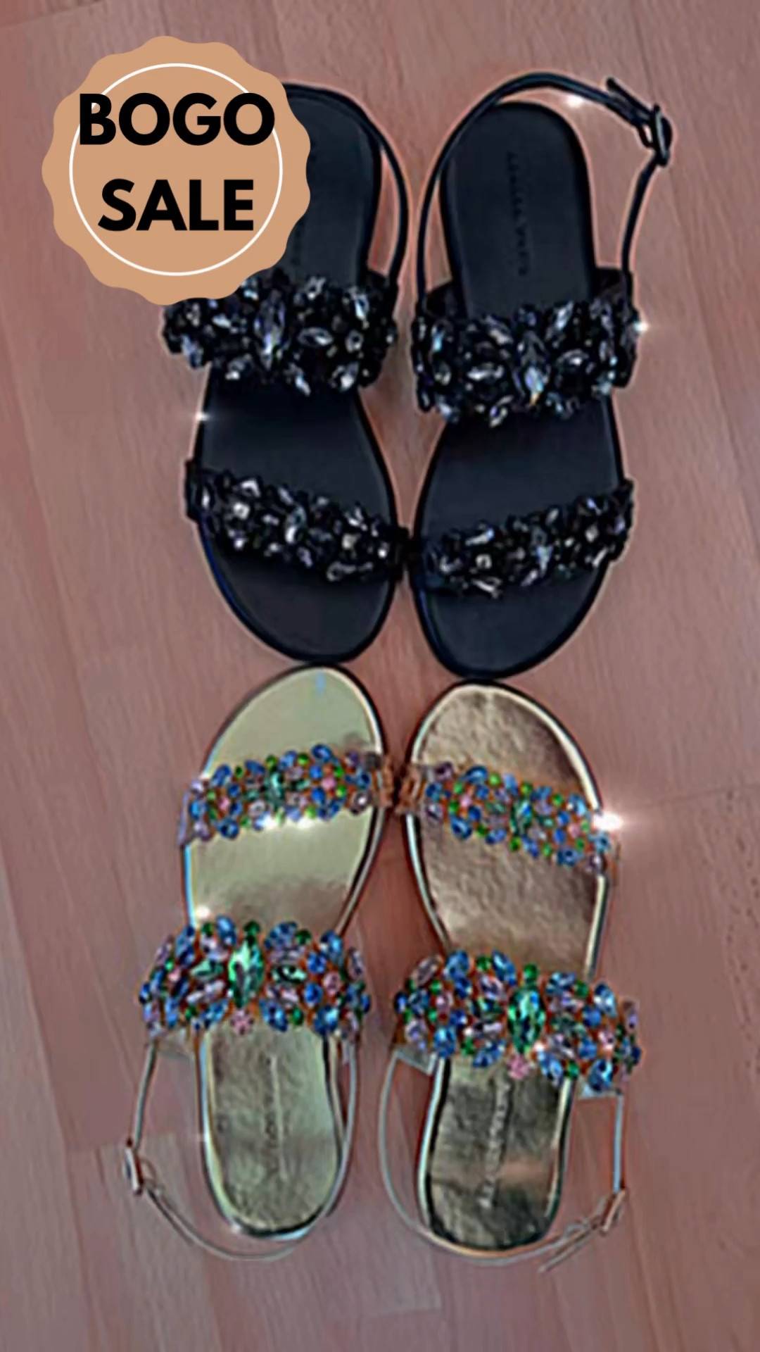 BOGO Sale now at DSW ‼️ Buy one - Get the second pick for 50% OFF 🫶 These Flat Sandals glow in the Sun

#LTKootd #LTKSaleAlert #LTKSeasonal
https://liketk.it/6enOK