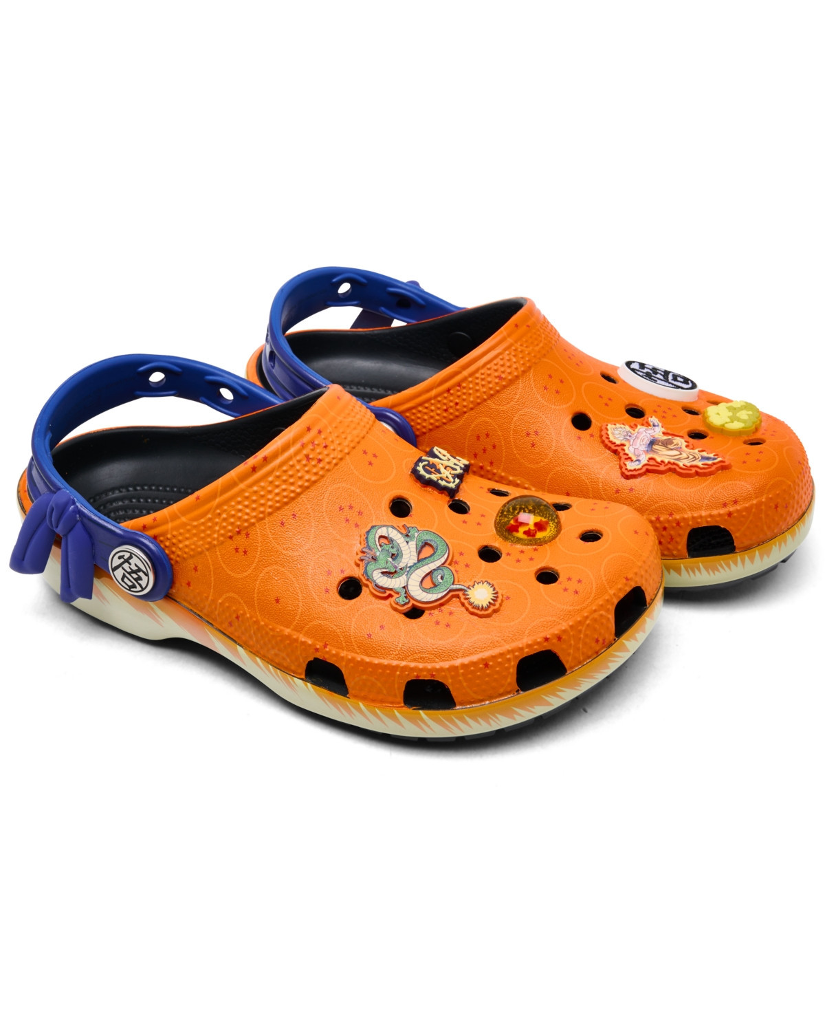 Crocs x Dragon Ball Z Little Kids Classic Clogs from Finish Line - Orange | Macy's