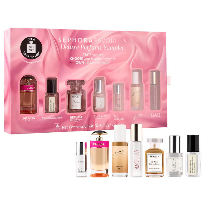 Scent the Look Deluxe Perfume Sampler with Redeemable Voucher | Sephora (US)
