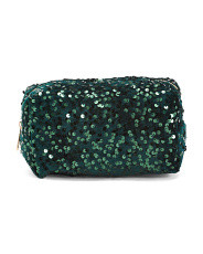 Sequin Cosmetic Bag | TJ Maxx