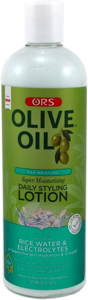 Ors Olive Oil Daily Styling Lotion Super Moisturizing 16 Ounce (473ml) (Pack of 3) | Amazon (US)