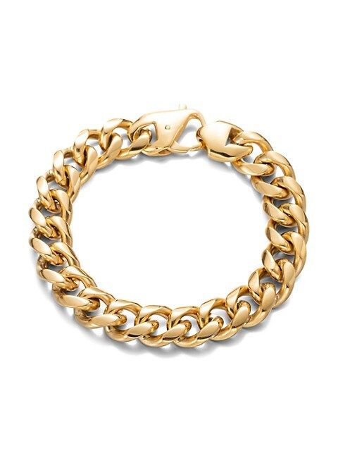 Luxe 18K Goldplated Link Bracelet | Saks Fifth Avenue OFF 5TH (Pmt risk)