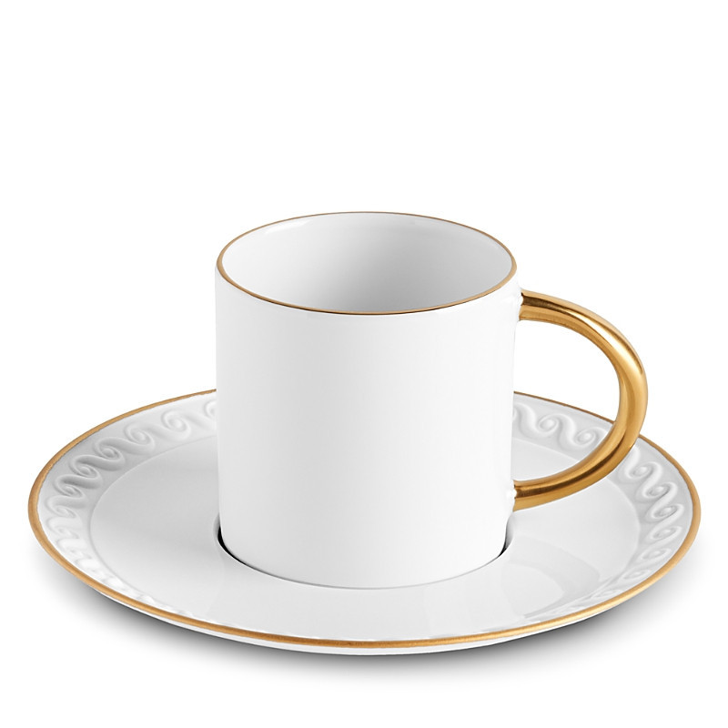 L'Objet Neptune Gold Espresso Cup and Saucer | Bloomingdale's (US)