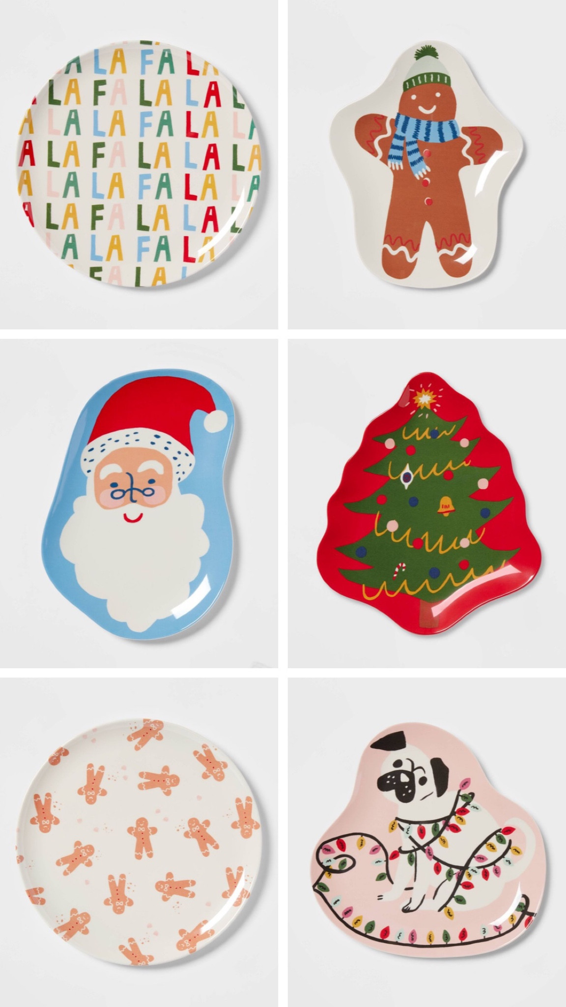 Under $5 Christmas Plates from Target for Holiday table ideas 

#LTKHoliday #LTKunder50 #LTKSeasonal