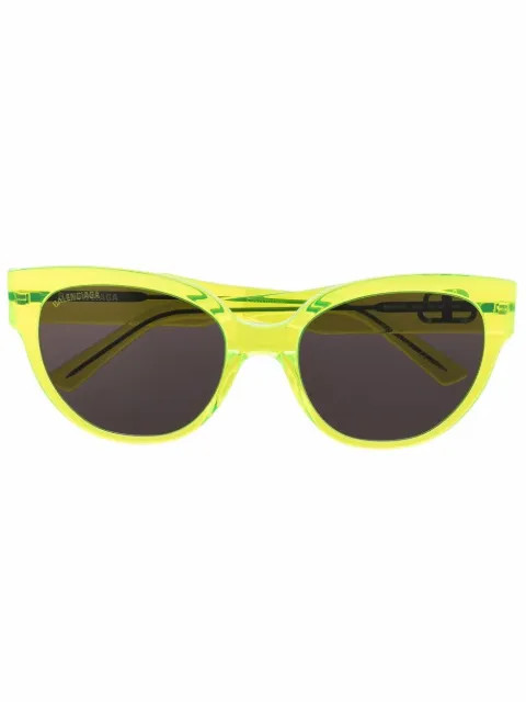 neon round-frame sunglasses | Farfetch (US)