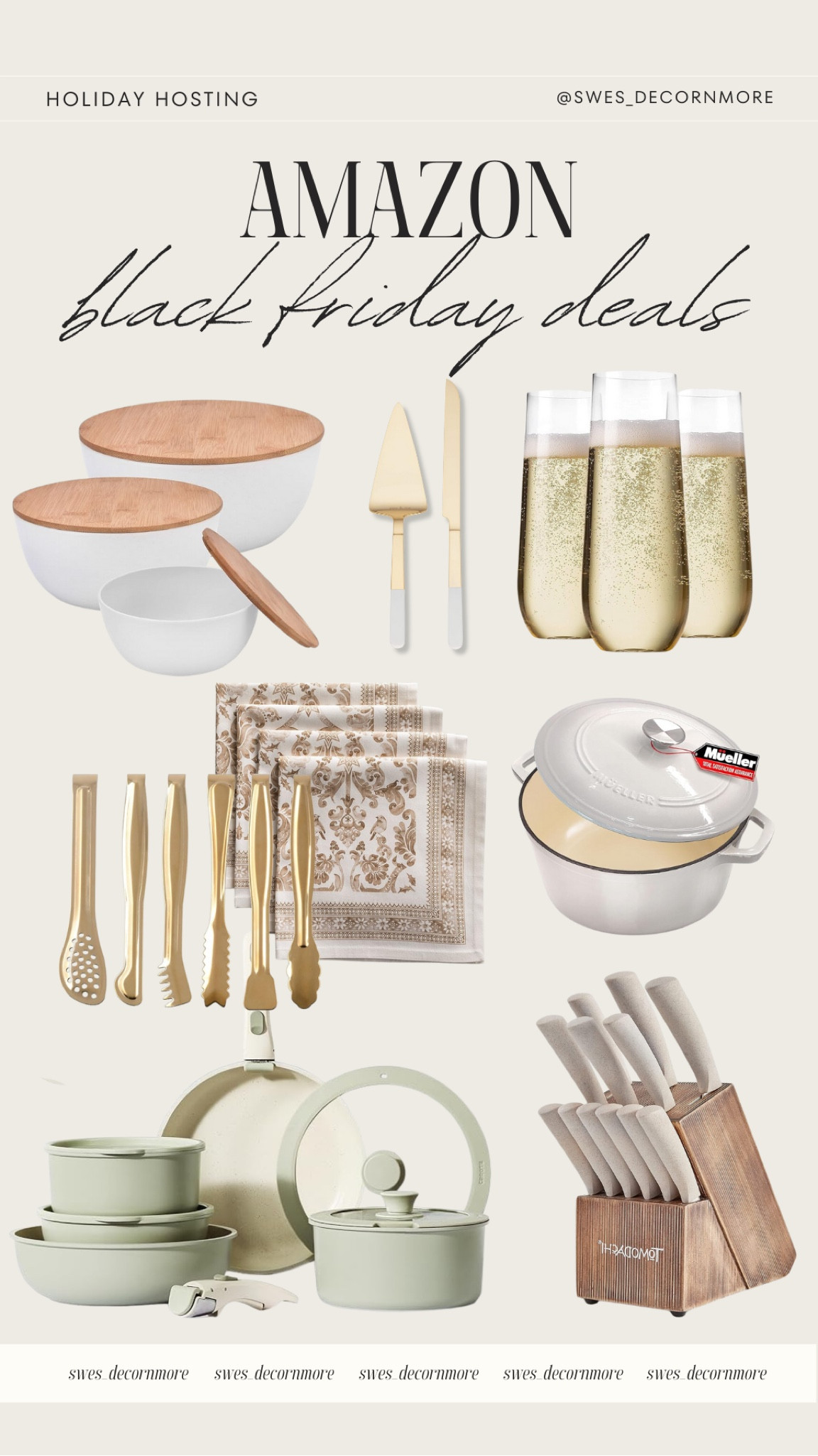 Get ready to host in style this holiday season with Amazon’s Black Friday deals! From festive table settings to kitchen essentials, find everything you need to make your gatherings memorable.

#LTKSeasonal #LTKHome #LTKHoliday