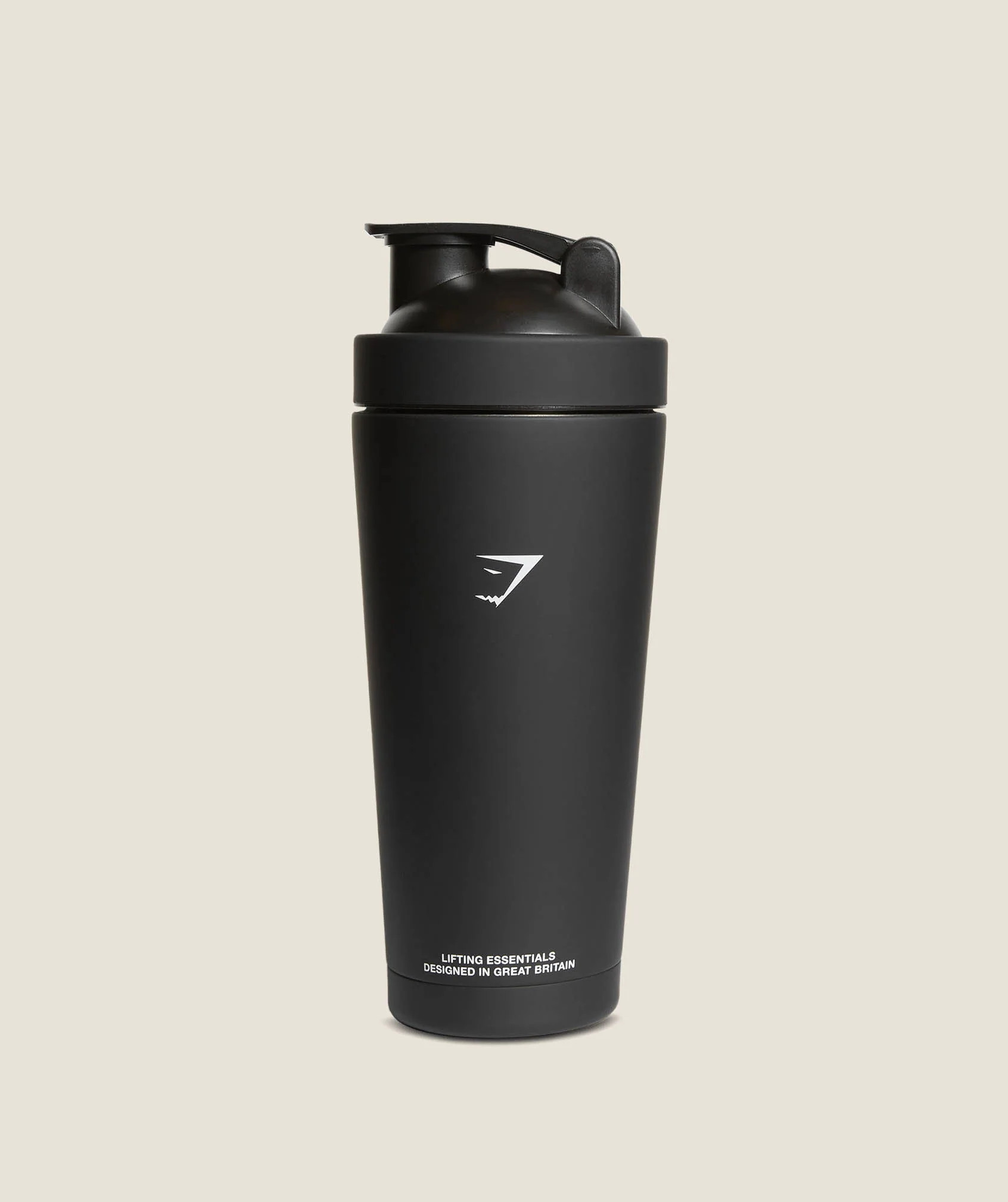 Gymshark Matte Metal Shaker - Black | Gymshark UK