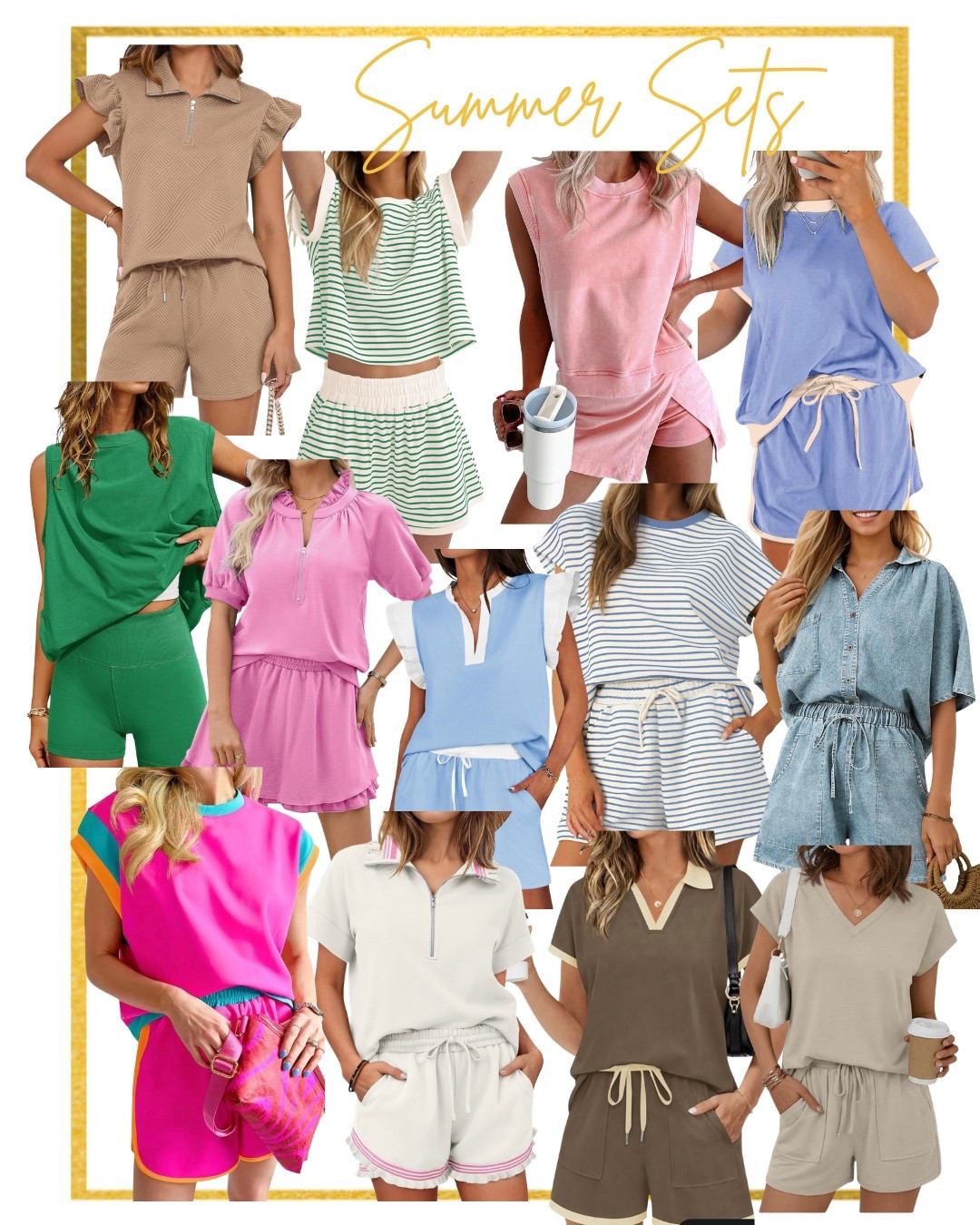 Summer Sets 
Amazon Sets 

#LTKmomlife #LTKActive