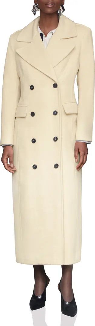 Double Breasted Tailored Maxi Coat | Nordstrom