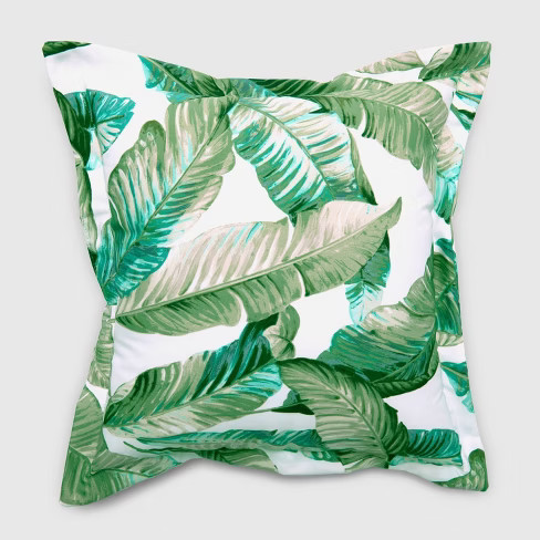 Vacation Tropical Outdoor Deep Seat Pillow Back Cushion - Threshold™ | Target