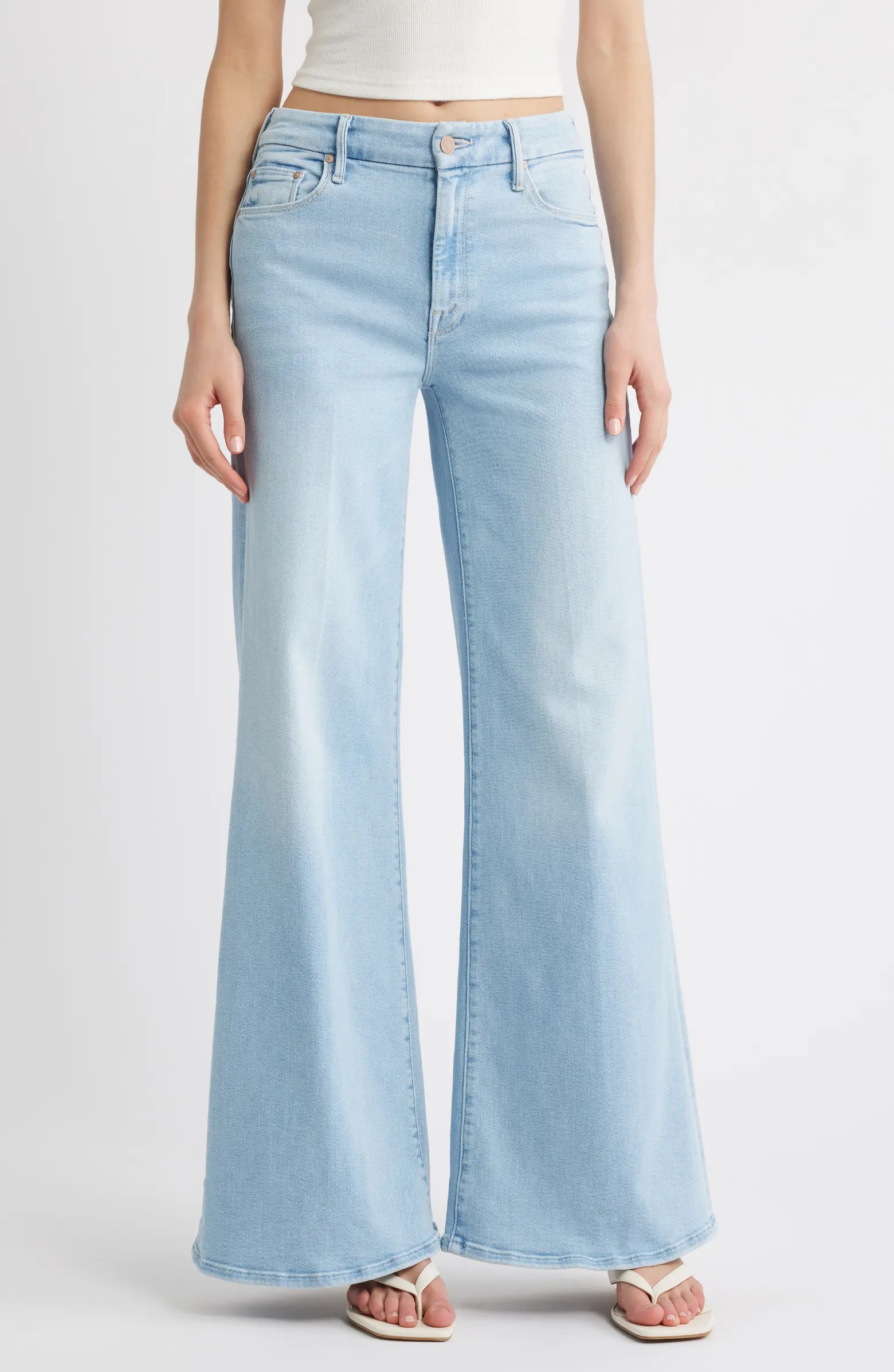 The Roller Sneak Wide Legs Jeans | Nordstrom
