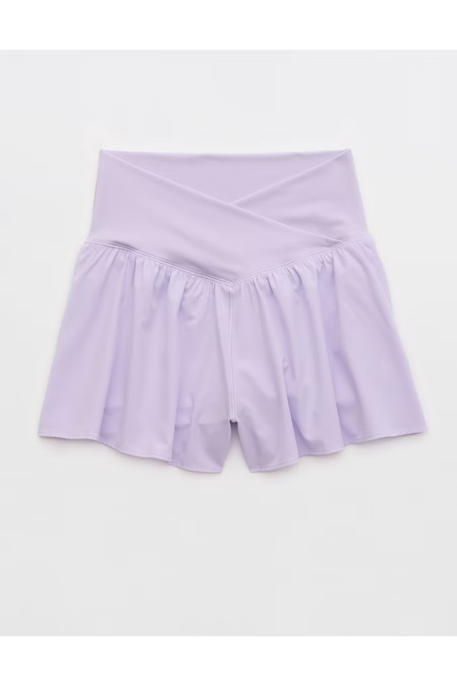 OFFLINE By Aerie Real Me Crossover Flowy Short Women's Lavender XXS | Aerie