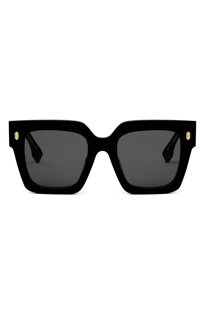 'Fendi Roma 50mm Square Sunglasses | Nordstrom