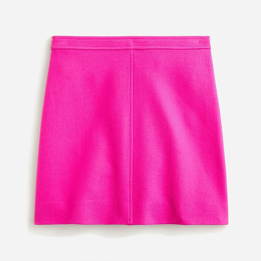 Natasha skirt in double-serge wool | J. Crew US