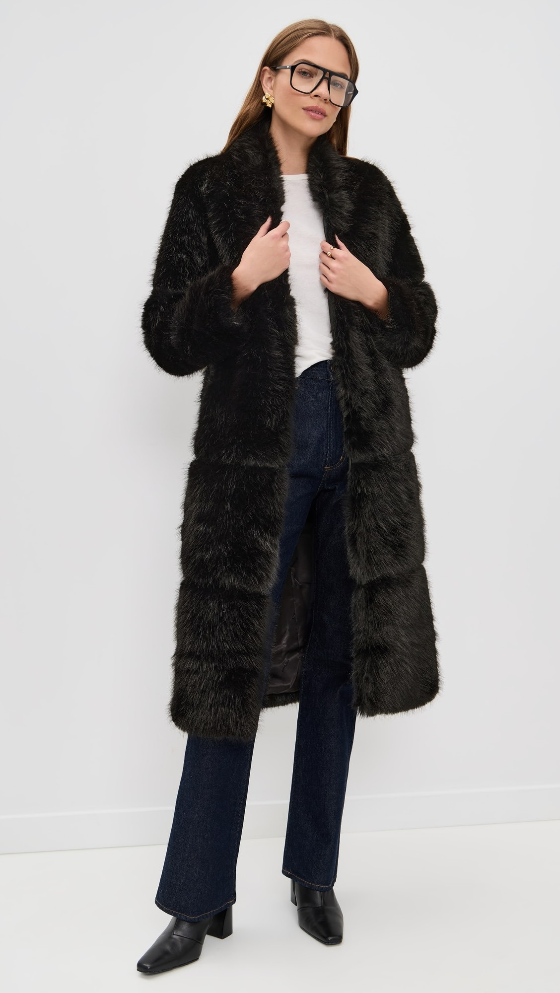 Faux Fur Sylke Sable Coat | Shopbop