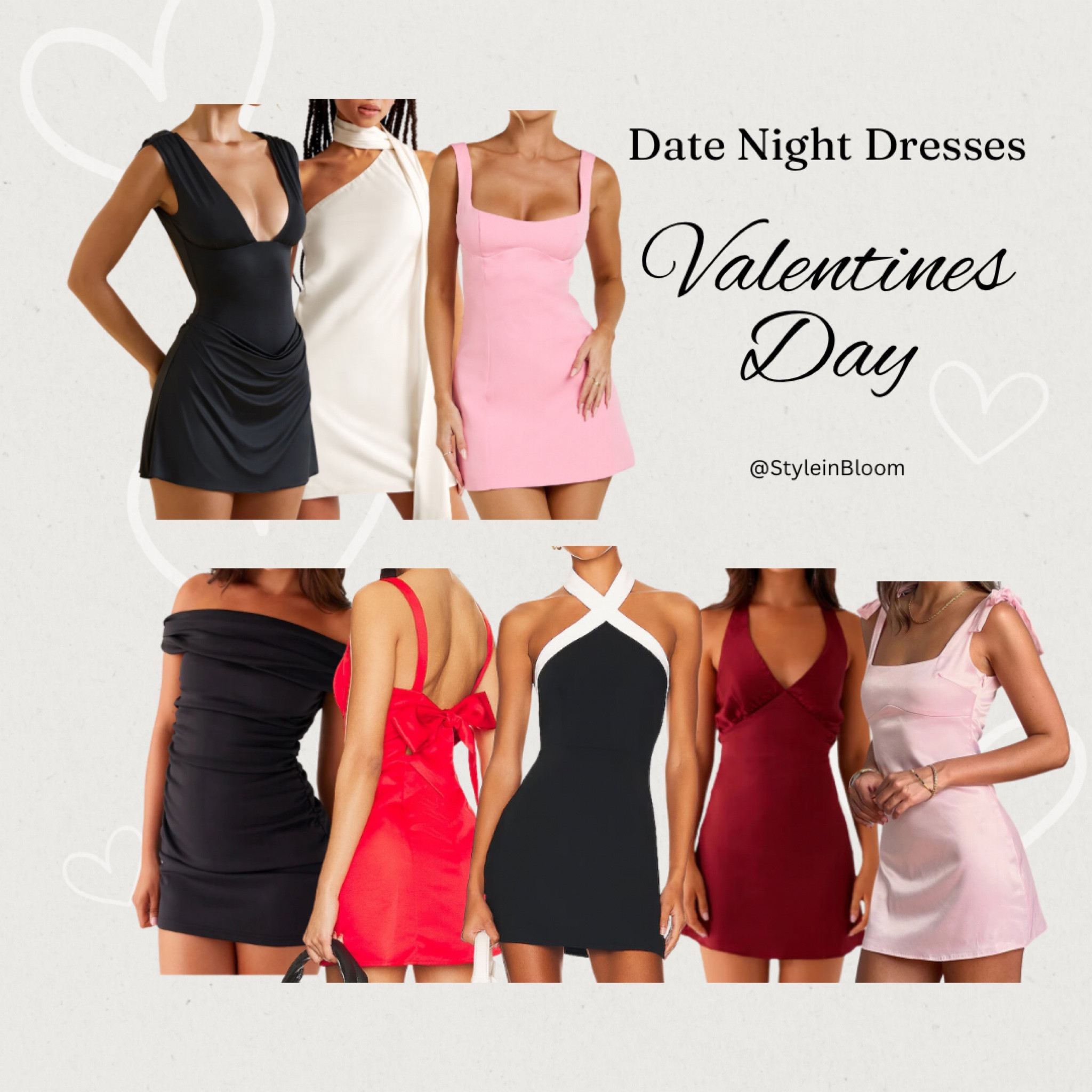 Valentine’s Day inspired date night dresses

Dinner outfit 
Date night dress 
Valentine’s Day dress 

#LTKSeasonal #LTKStyleTip #LTKFindsUnder100