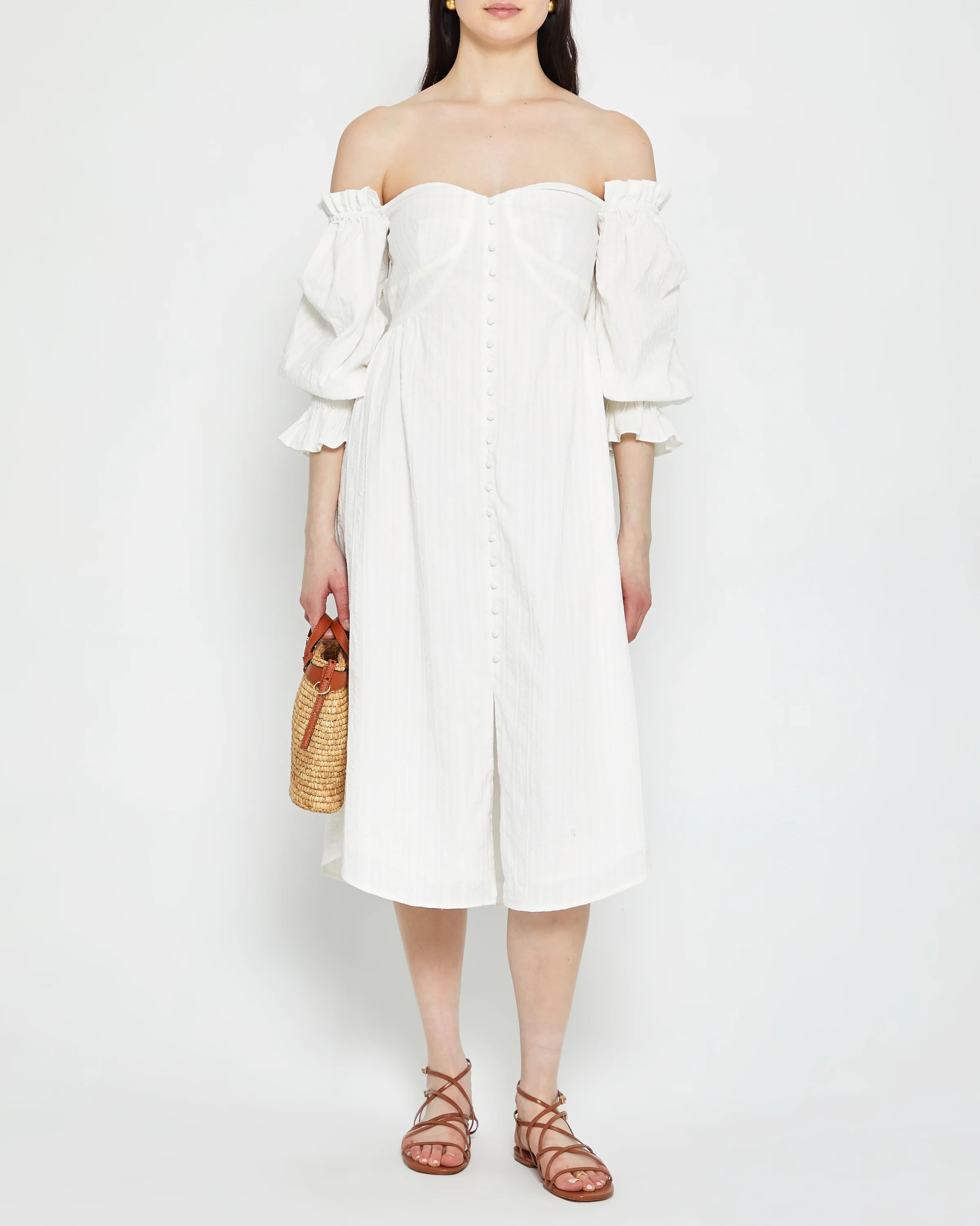 Ana Cotton Dress | Few Moda