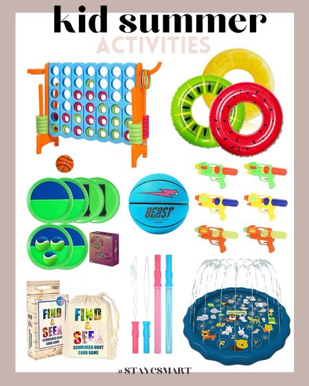 Summer activities for kids

water games - summer fun - summer activities - splash pad - pool games - pool party - outside activities - things to do - summer activity inspo

#LTKFamily #LTKKids #LTKActive