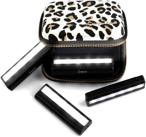 LEOPARA Makeup Lighting System, Portable LED Vanity Lights (Set of 4) | Wireless, Rechargeable, R... | Amazon (US)