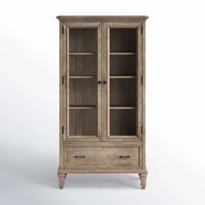 Kerey 75" H x 40" W Solid Wood Standard Bookcase | Wayfair North America