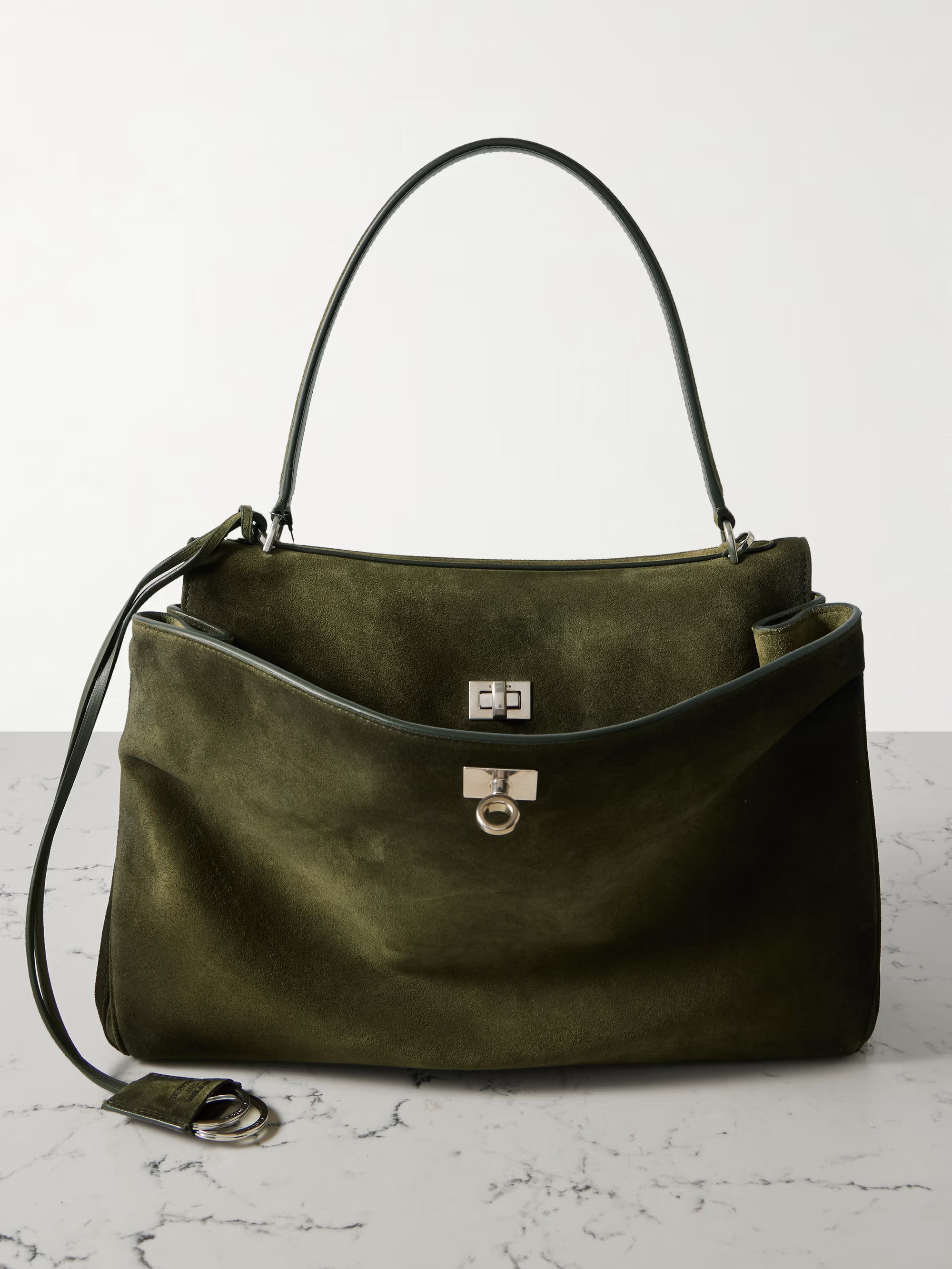 Rodeo medium suede shoulder bag | NET-A-PORTER (US)