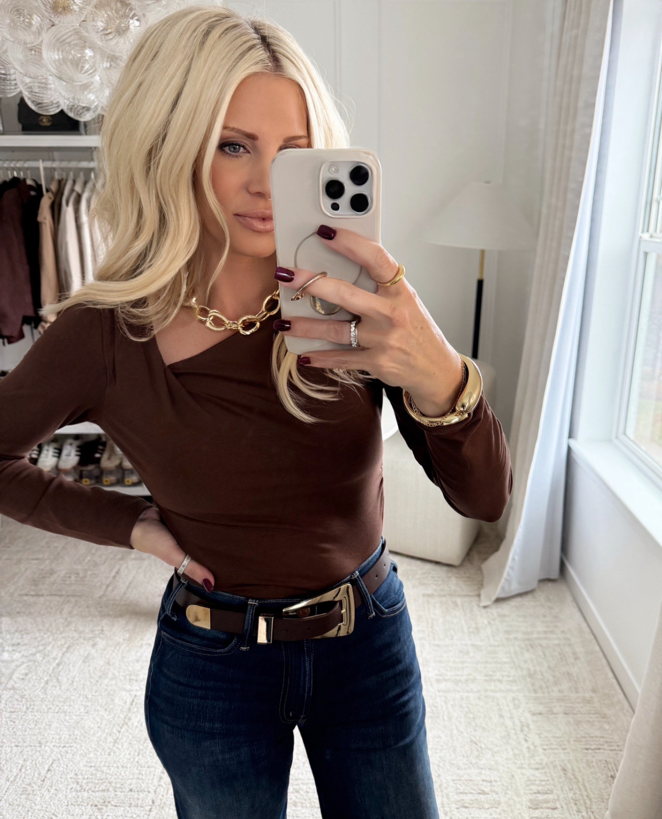 ✨MUST-HAVE LONG SLEEVE · FLATTERING, SOFT & VERSATILE✨ This is the top of the season — I started with one and ended up ordering every color. The fit is perfectly tailored, the fabric feels buttery smooth, and the quality is far beyond its price. From rich chocolate brown to a stunning holiday green, it’s a year-round staple that’s easy to dress up or down and always looks effortlessly polished.

#TheHillaryStyle #Amazon #AmazonFashion #AmazonFinds #AffordableLuxury #DesignerInspiredStyle #ChicOnABudget #EffortlessFashion #FallStyle #HolidayStyle #EverydayElegance #TimelessWardrobe #ModernClassic #ElevatedBasics #HighEndStyleOnABudget 

 #LTKOver40 #LTKFindsUnder50 #LTKStyleTip