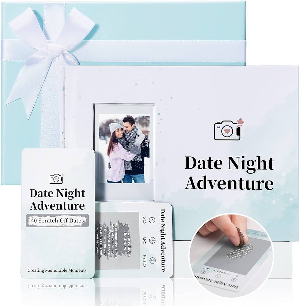 40 Date Ideas for Couples Date Night - Unique Scratch Off Date Night Games for Couples with Adven... | Amazon (US)
