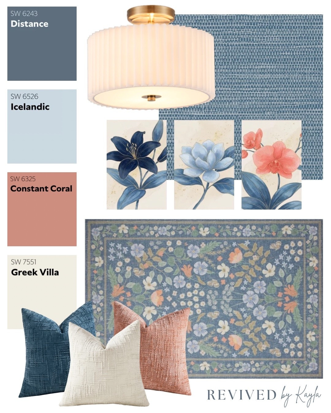 Blue and coral pink room design mood board ✨

#roomdesign #roomdecor #homedesign #homedecor #livingroom #bedroom #homeinspo #moodboard #girlsroom #girly #femininedecor #paintcolors #sherwinwilliams #wayfair #amazon #amazonhome #home #decor

#LTKHome