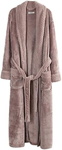 Richie House Women's Plush Soft Warm Fleece Bathrobe Robe RH1591 | Amazon (US)