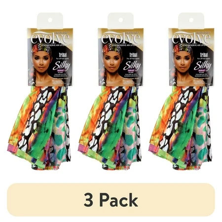 (3 pack) Evolve Royal Ties Tribal Silky Scarf | Walmart (US)