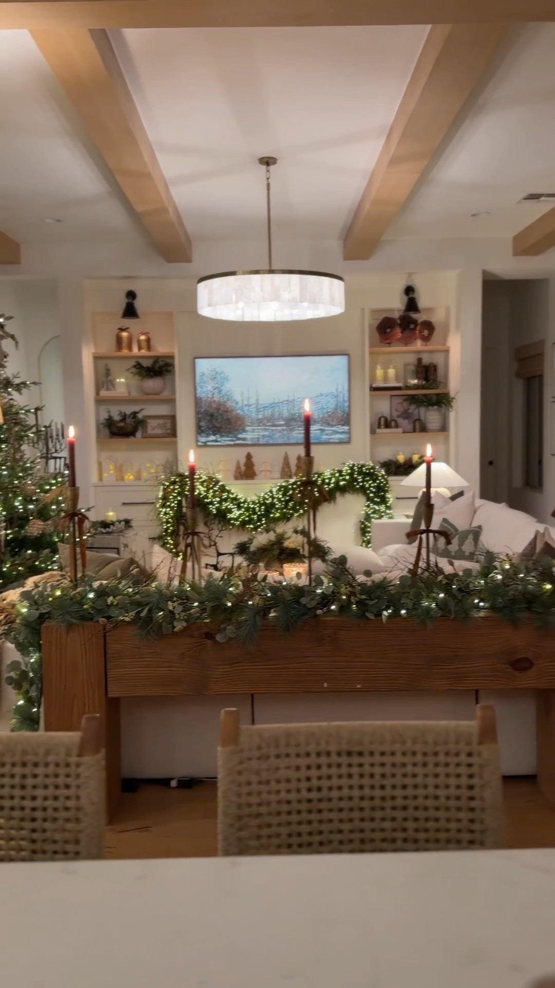 Holiday living rooms views ✨

holiday living room, cozy living room decor, christmas living room, christmas decorations, holiday home decor, styled coffee table, holiday coffee table decor, christmas coffee table styling, living room couch decor, holiday couch pillows, festive garland, mantle garland, holiday candles, christmas candlelight, decorated christmas tree, ornaments, ribbon ornaments, holiday counter decor, kitchen counter styling, holiday stools, festive seating, winter home styling, elegant holiday home, cozy christmas home


#LTKHoliday #LTKHome #LTKSeasonal