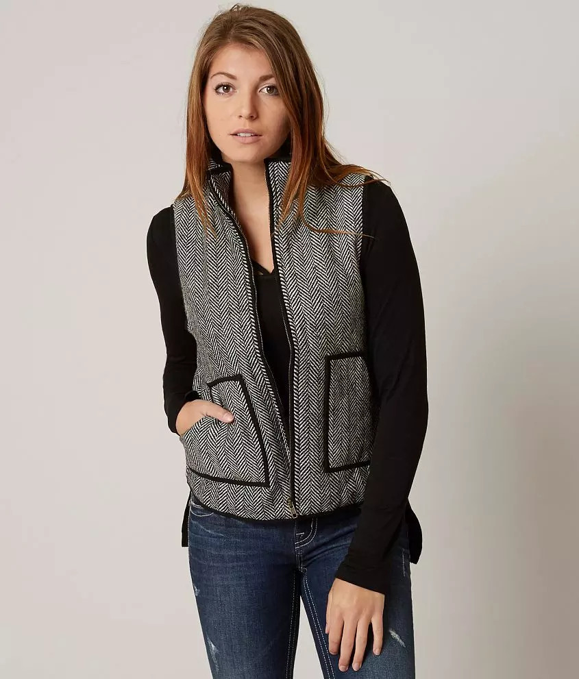 Honey Belle Herringbone Vest | Buckle