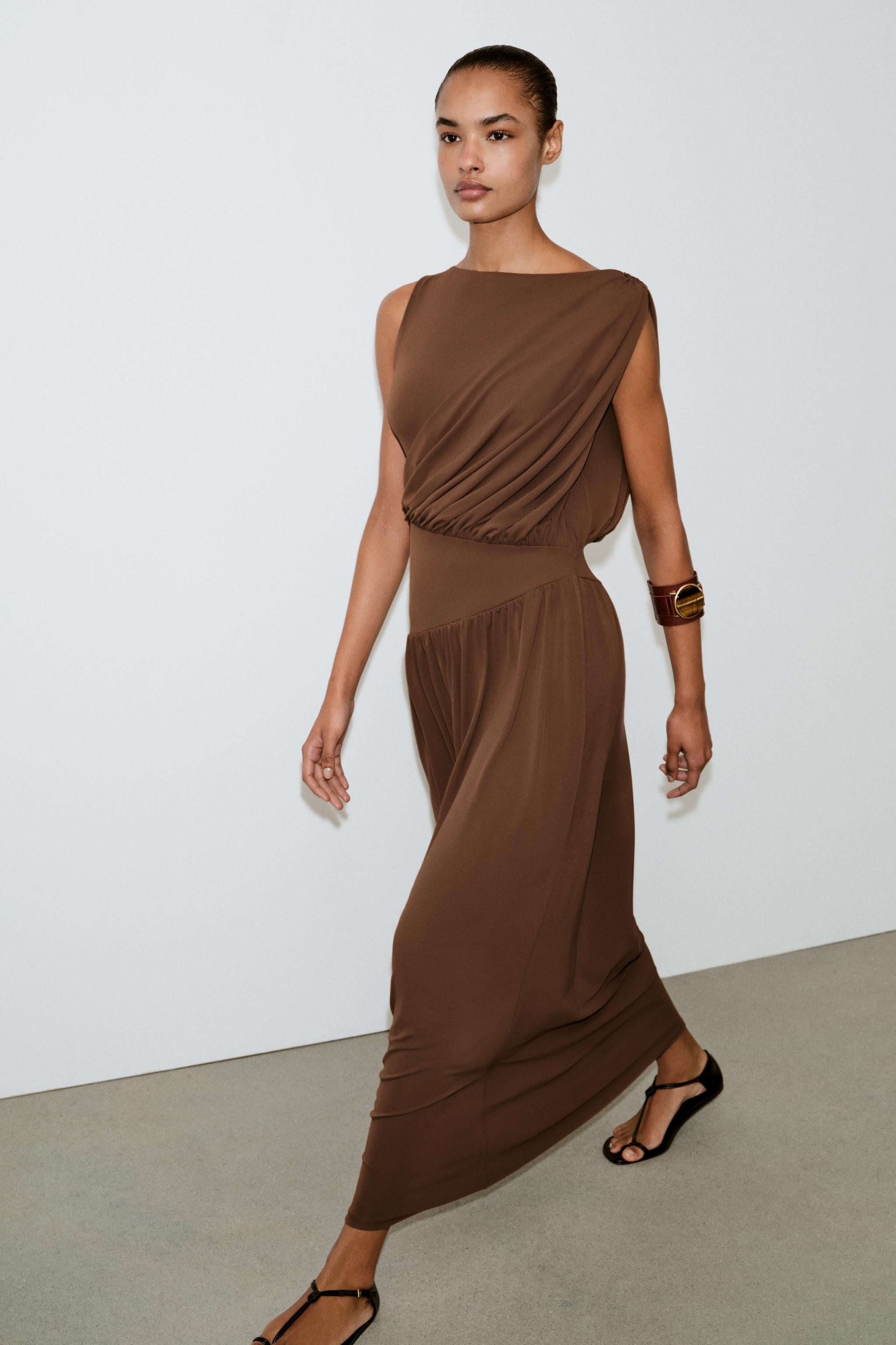SIDE SASH DRESS | Zara US