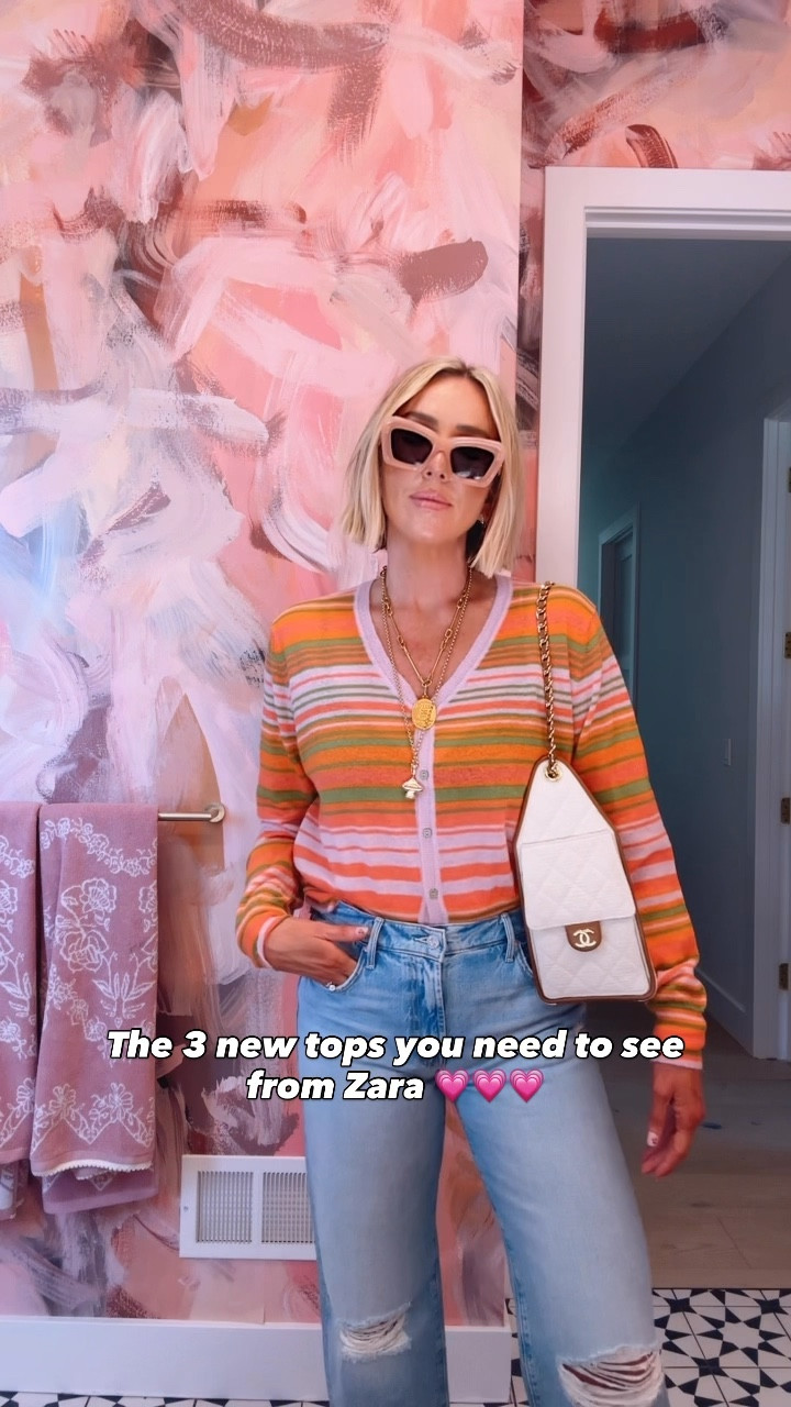 Three spring ready tops from Zara 💗💗💗 