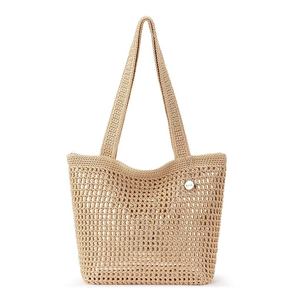 The Sak Casual Classics Tote Bag - Hand Crochet Woman's Purse For Everyday, Travel, Beach Bag - H... | Amazon (US)