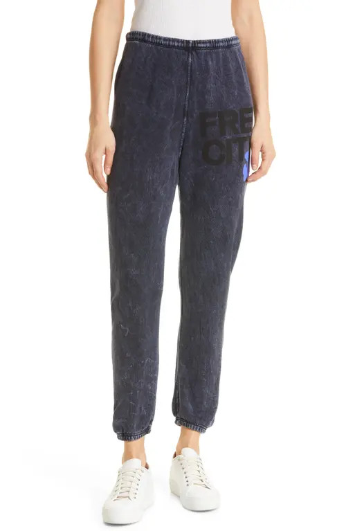 FREECITY Superfluff Luxe Joggers in Space Dust at Nordstrom, Size X-Small | Nordstrom