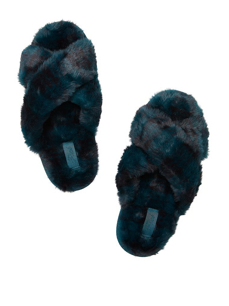 Faux Fur Slides | Victoria's Secret (US / CA )